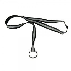 Smycze z kółeczkiem - O.LANYARD 1 - czarny - 50 sztuk