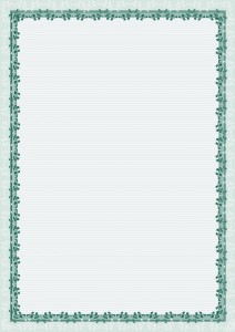 Dyplom - O.Papiernia LAUR - 190 g/m² - 25 sztuk