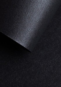 Papier ozdobny - O.Papiernia PERŁA - 120 g/m² - 50 sztuk - głęboki czarny