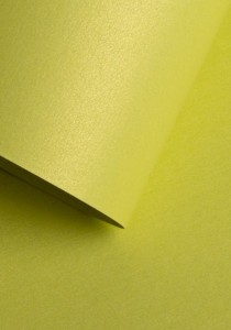 Papier ozdobny - O.Papiernia PERŁA - 120 g/m² - 50 sztuk - jasnozielony