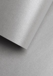 Papier ozdobny - O.Papiernia PERŁA - 120 g/m² - 50 sztuk - szary
