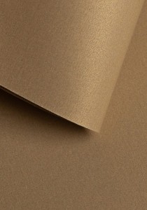 Papier ozdobny - O.Papiernia PERŁA - 120 g/m² - 50 sztuk - złoty