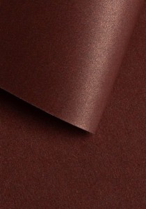 Papier ozdobny - O.Papiernia PERŁA - 250 g/m² - 20 sztuk - bordowy
