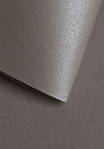 Papier ozdobny - O.Papiernia PERŁA - 250 g/m² - 20 sztuk - ciemnoszary