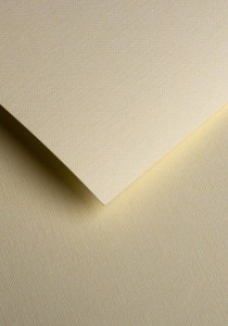 Papier ozdobny - O.Papiernia PLECIONY - 230 g/m² - 20 sztuk - kremowy