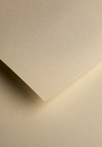 Papier ozdobny - O.Papiernia LEN - 230 g/m² - 20 sztuk - kremowy
