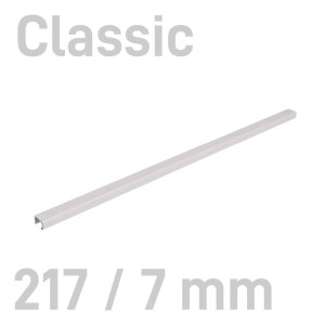 Kanał oklejany - O.CHANNEL Classic - 217 mm (A4+ poziomo, A5+ pionowo) - 10 sztuk - 7 mm - biały