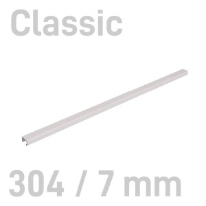 Kanał oklejany - O.CHANNEL Classic - 304 mm (A3+ poziomo, A4+ pionowo) - 10 sztuk - 7 mm - biały