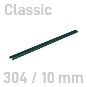 Kanał oklejany - O.CHANNEL Classic - 304 mm (A3+ poziomo, A4+ pionowo) - 10 sztuk - 10 mm - zielony