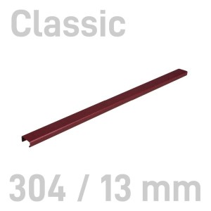 Kanał oklejany - O.CHANNEL Classic - 304 mm (A3+ poziomo, A4+ pionowo) - 10 sztuk - 13 mm - bordowy