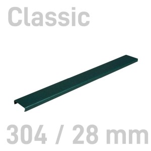 Kanał oklejany - O.CHANNEL Classic - 304 mm (A3+ poziomo, A4+ pionowo) - 10 sztuk - 28 mm - zielony