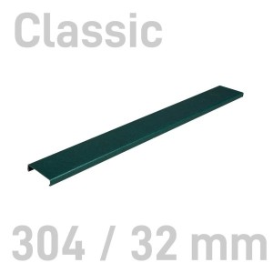 Kanał oklejany - O.CHANNEL Classic - 304 mm (A3+ poziomo, A4+ pionowo) - 10 sztuk - 32 mm - zielony