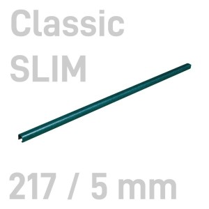 Kanał oklejany - O.CHANNEL Classic SLIM - 217 mm (A4+ poziomo, A5+ pionowo) - 10 sztuk - 5 mm - zielony