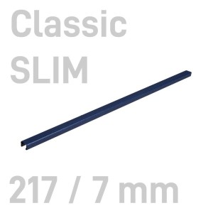 Kanał oklejany - O.CHANNEL Classic SLIM - 217 mm (A4+ poziomo, A5+ pionowo) - 10 sztuk - 7 mm - niebieski