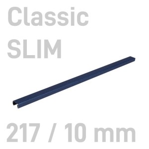 Kanał oklejany - O.CHANNEL Classic SLIM - 217 mm (A4+ poziomo, A5+ pionowo) - 10 sztuk - 10 mm - niebieski