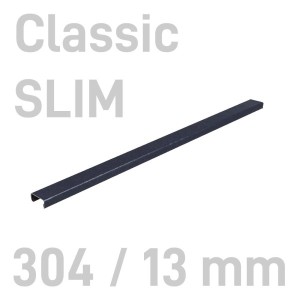 Kanał oklejany - O.CHANNEL Classic SLIM - 304 mm (A3+ poziomo, A4+ pionowo) - 10 sztuk - 13 mm - czarny