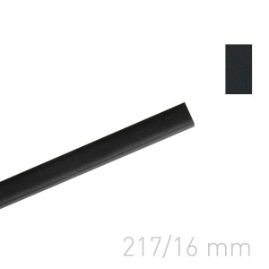 Kanał oklejany - O.CHANNEL Modern - 217 mm (A4+ poziomo, A5+ pionowo) - 10 sztuk - czarny - 16 mm