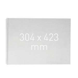 Okładka twarda - O.HARD COVER Classic Duplex - 304 x 423 mm (A3+ pozioma) - 10 par - biały