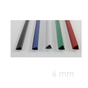 Listwa wsuwana - O.SLIDE - A4 - 50 sztuk - biały - 6 mm