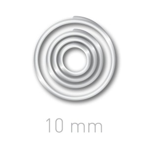 Kółeczka do ręcznego bindowania - O.easyRING - przezroczysty - 10 mm - 150 sztuk