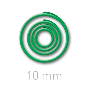 Kółeczka do ręcznego bindowania - O.easyRING - zielony - 10 mm - 150 sztuk