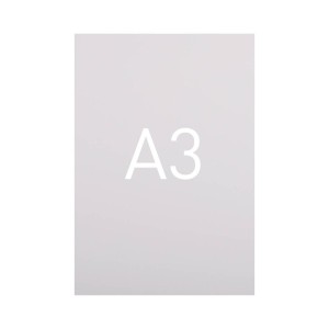 Miękka okładka - O.EXCLUSIVE 420 x 297 mm (A3) - 100 arkuszy - biały