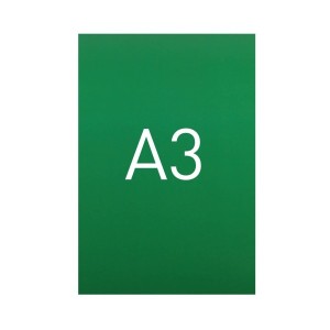 Miękka okładka - O.EXCLUSIVE 420 x 297 mm (A3) - 100 arkuszy - zielony