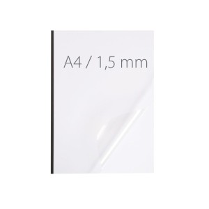 Termookładki miękkie - NeoCover - 297 x 210 mm (A4 pionowa) - czarny - 1,5 mm - 60 sztuk