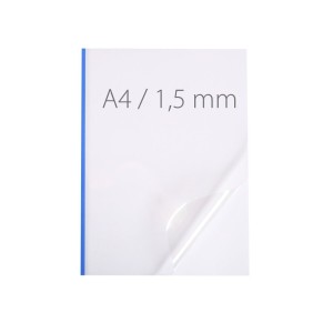 Termookładki miękkie - NeoCover - 297 x 210 mm (A4 pionowa) - niebieski - 1,5 mm - 60 sztuk