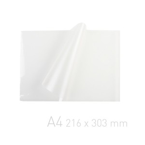 Folia laminacyjna - O.POUCH Matt / Clear - 100 µm - 100 sztuk - 216 x 303 mm (A4)