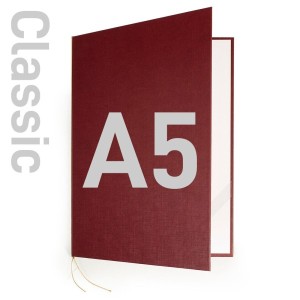 Okładka na dyplom - O.Presentation Cover Classic - 216 x 146 mm (A5+) - 10 sztuk - bordowy