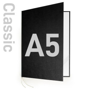 Okładka na dyplom - O.Presentation Cover Classic - 216 x 146 mm (A5+) - 10 sztuk - czarny