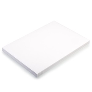 Folia bazowa w arkuszach do druku - UV DTF (Typ A) - 430 × 310 mm - 100 sztuk
