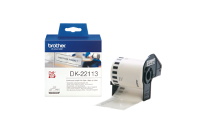 Brother DK-22113, folia 62mm x 15,24 m, taśma ciągła bezbarwna