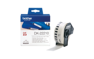 Brother DK-22210, 29mm x 30,48m, Taśma papierowa ciągła