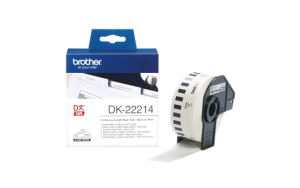 Brother DK-22214, 12mm x 30,48m, Taśma papierowa ciągła