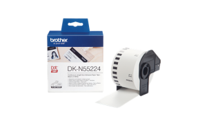 Brother DK-N55224, taśma 54mm x 30,48m, papierowa ciągła, nieprzylepna