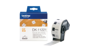 Etykiety Brother DK-11221, kwadratowe, 23mmx23mm