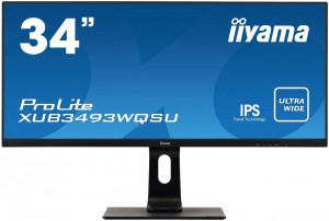 IIYAMA Monitor 34 cali XUB3493WQSU-B1 IPS UWQHD DP/USB/2xHDMI