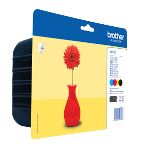 Brother LC121 CMYK Valuepack 4 tusze LC121VALBP