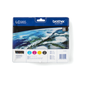 Tusze Brother LC-985 CMYK LC985VALBP do DCP-J125/J315/515W