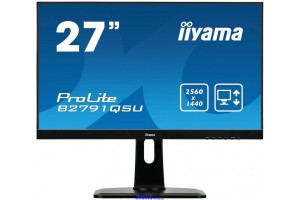 IIYAMA Monitor 27 B2791QSU-B1 WQHD,PIVOT,HDMI,DP,USB.