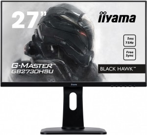 IIYAMA Monitor 27 GB2730HSU-B1 1MS,HDMI,DP,USB,PIVOT,FLICKER FREE,
