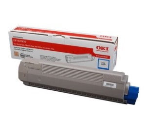 OKI Toner-C810/C830 CYAN 8K  44059107