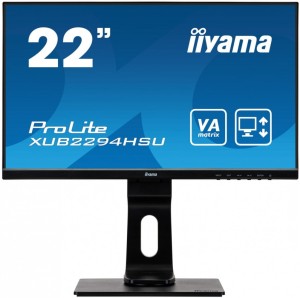 IIYAMA Monitor 21,5 XUB2294HSU- VA,FLHD,HDMI,DP,VGA,USB