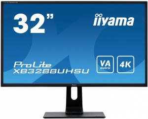 IIYAMA Monitor 31,5 XB3288UHSU 4K,VA,HDMI/DP/USB/PiP
