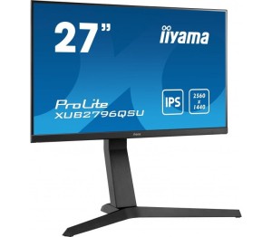 IIYAMA Monitor 27 cali XUB2796QSU-B1,IPS,QHD,IPS,1ms,HDMI,DP,FreeSync,USB