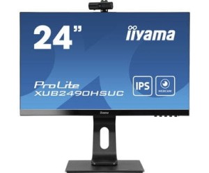 IIYAMA Monitor 24 XUB2490HSUC-B1 IPS,FHD,CAM,MIC,HDMI,DP,VGA,USB2.0
