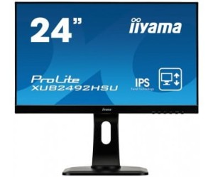 IIYAMA Monitor 24 XUB2492HSU- SPEAKERS,ULTRASLIM,USB