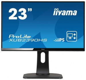 IIYAMA Monitor 23 XUB2390HS-B1 IPS DVI, HDMI, Głośniki, Pivot, HAS